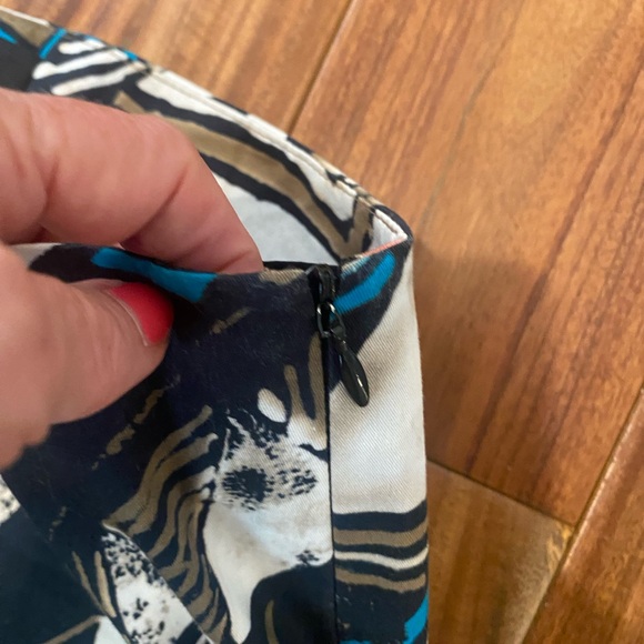 EUC Lafayette 148 New York Pant Tribal Print Size 2 - Picture 4 of 8